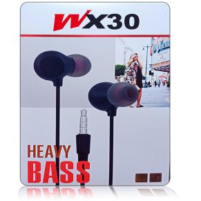 WX30 In Ear Earphone Heavy Bass Sound Quality Headphone with mic For All Android phone